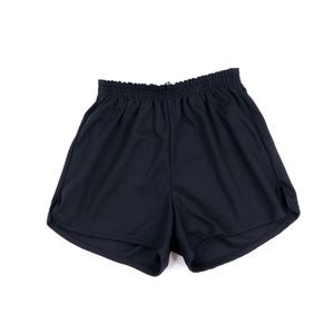 NOS 70s Solid Cotton Blend Running Shorts Adult L